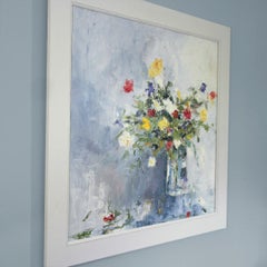 Summer Bunch:: Stilllebenmalerei:: impressionistische Kunst::