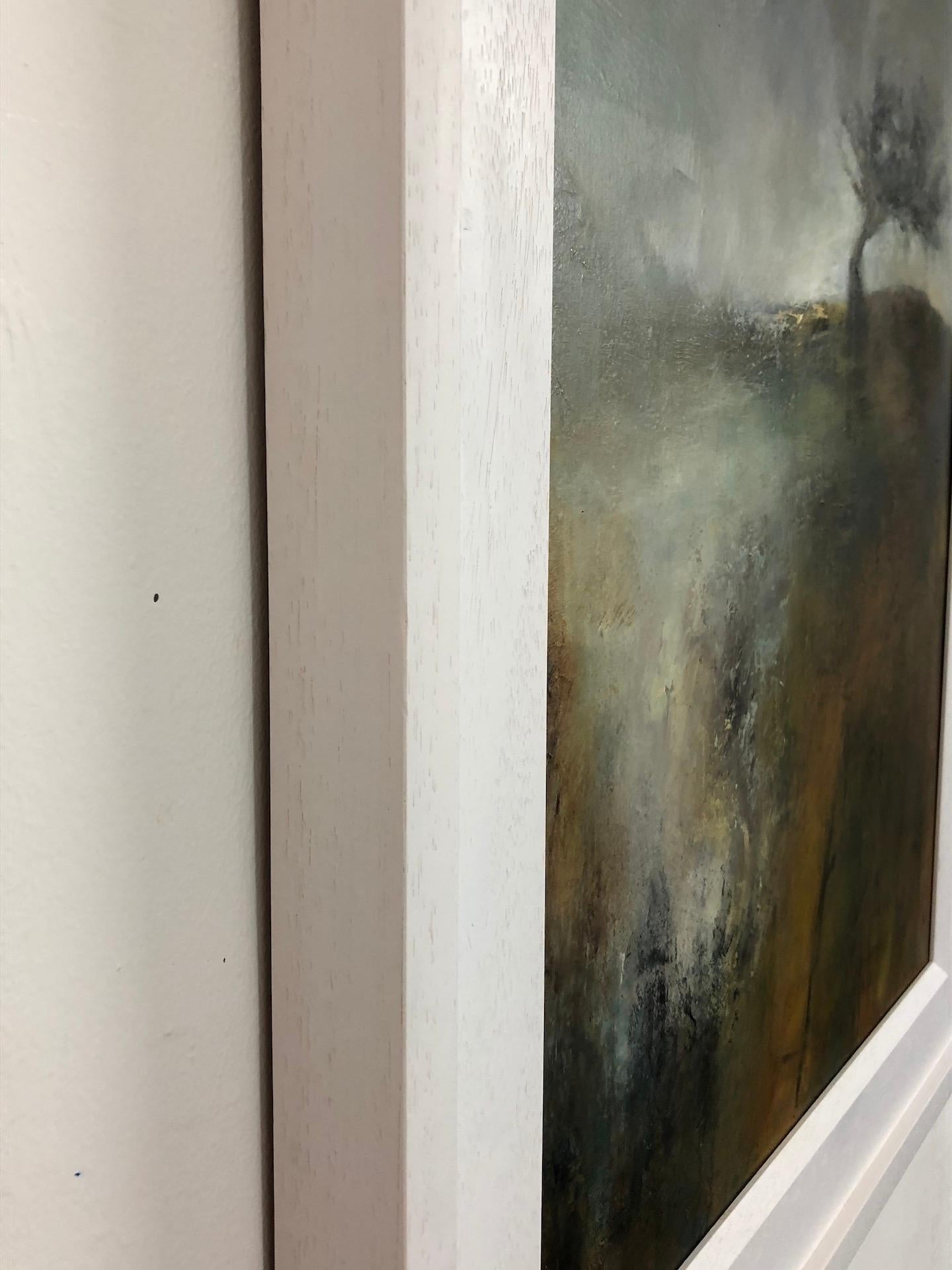 Risveglio, Shirley Kirkcaldy, Paesaggio drammatico dipinto, Opera d'arte a prezzi accessibili in vendita 3