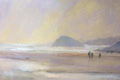 Kim Pragnell, The Peace at Perranporth, Original Classic Seascape Painting