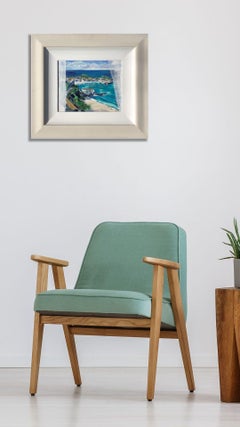 St Ives Porthminster Beach, Angela Gordon-Webb, Original Seascape Painting