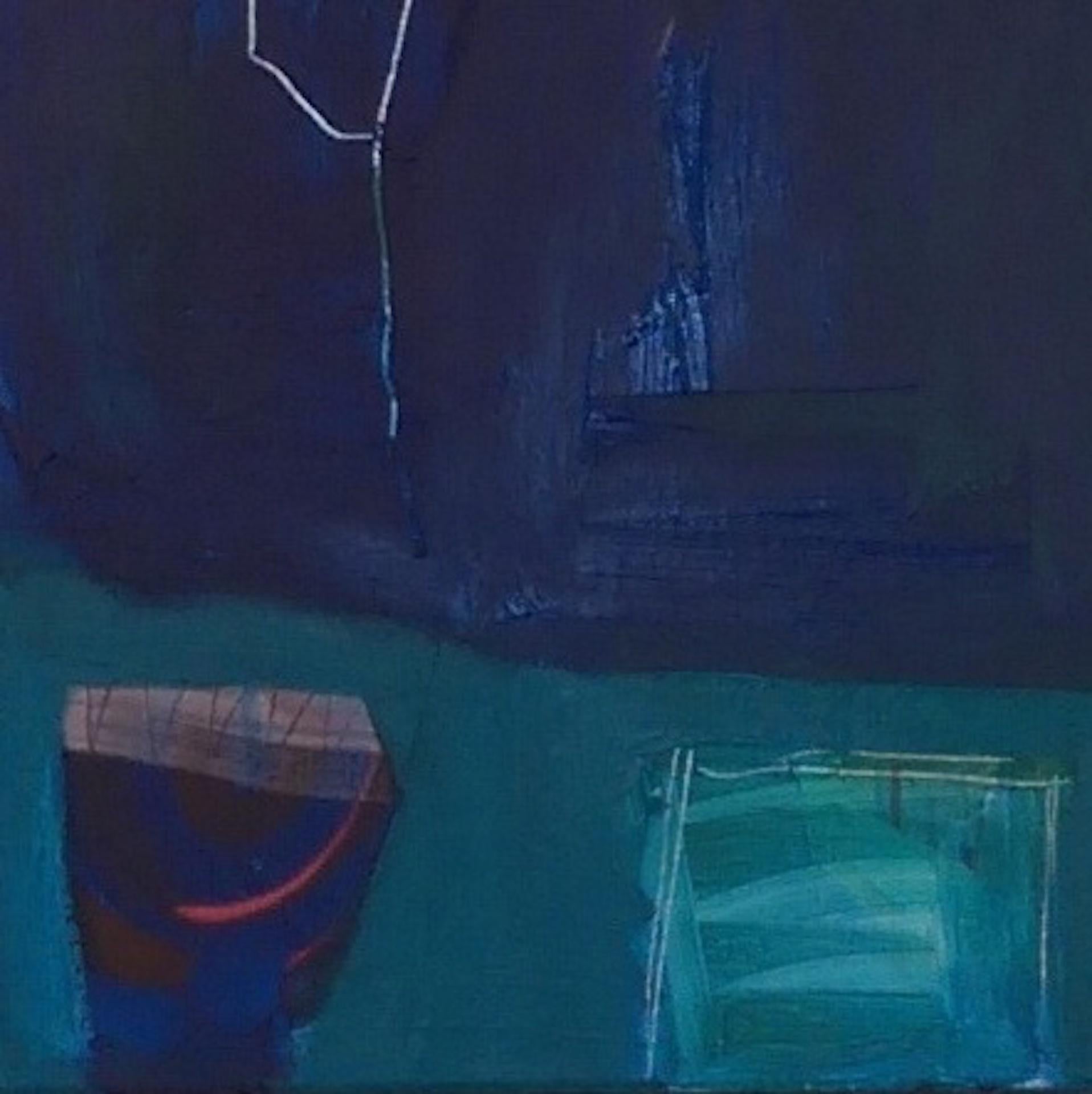 Diane Whalley, Nights on the Veranda, Original Abstract Painting, Bright Art 9