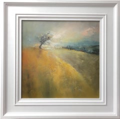 Shirley Kirkcaldy, Waiting for Spring, Original Landscape Painting, Natural Tree