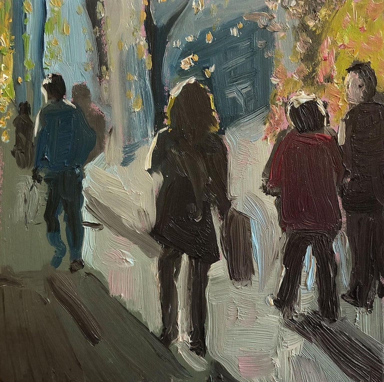 Eleanor Woolley Eleanor Woolley Winter Shadows 3 Original Oil