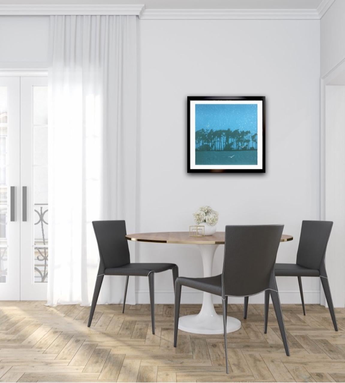 Swoop, Anna Harley, Impresión de paisaje contemporáneo, Arte minimalista asequible en venta 5