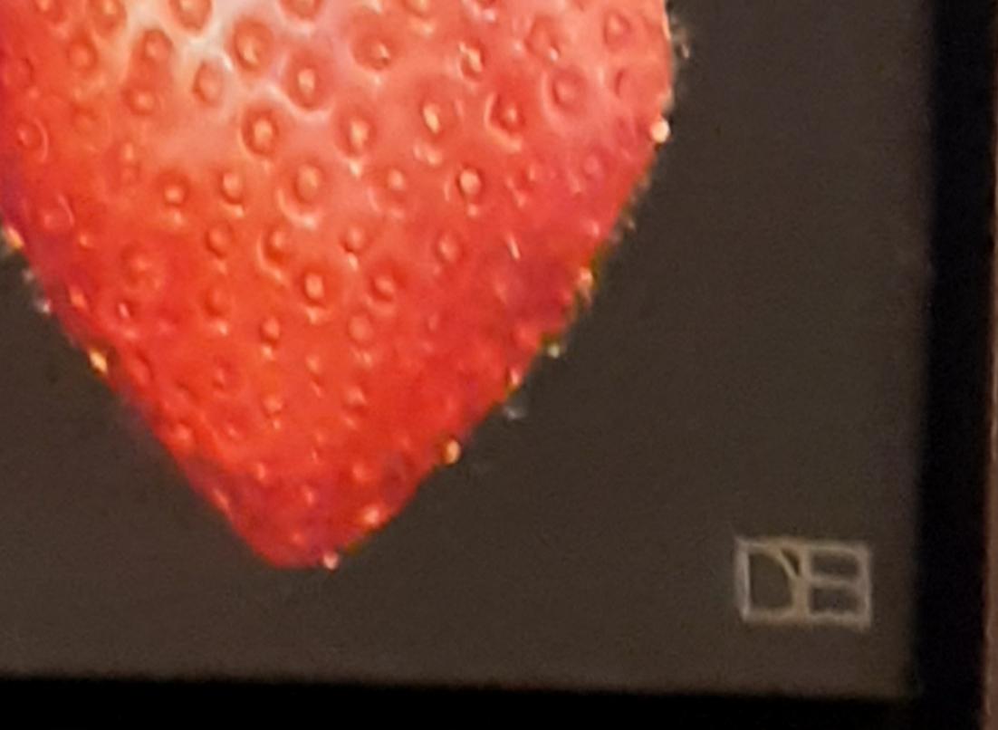 Strawberry, Dani Humberstone, Original Fruit Painting, Oil Painting, Classic Art 3