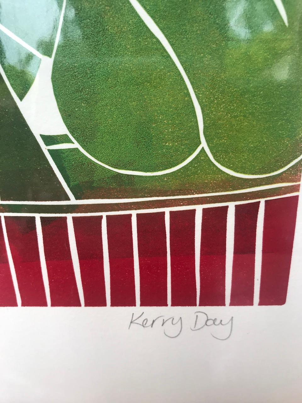 Kerry Day, plante à fromage suisse, imprimé en édition limitée, art floral, Bright Art en vente 3