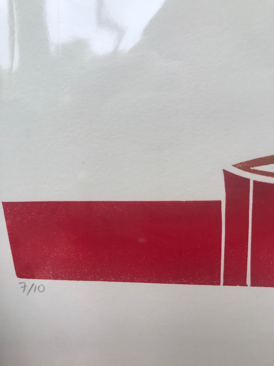 Kerry Day, Pianta del formaggio svizzero, Stampa in edizione limitata, Arte floreale, Arte luminosa in vendita 5