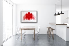 Jonathan Moss, I.F.X, Unique Relief Print, Bright Minimalist Art, Statement Art