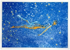 Swimmer BY CHRIS KEEGAN, Limited Edition Contemporary Print, Affordable Artwork