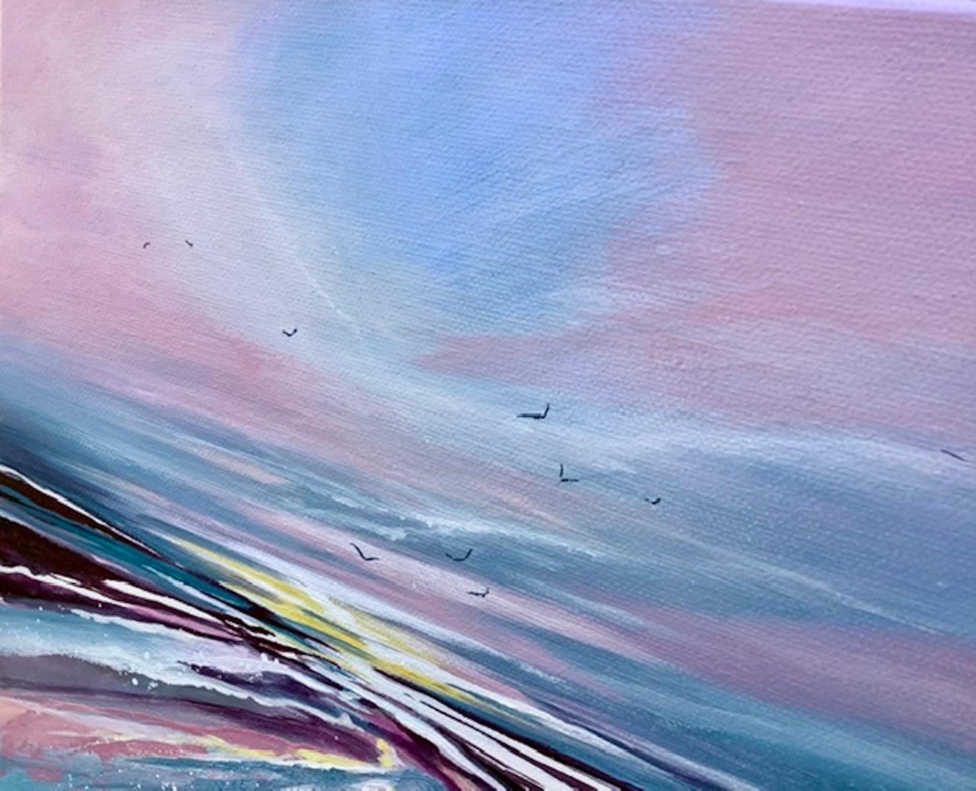 Adele Riley, Remembering You,  Original Landscape Painting, Contemporary Art For Sale 1