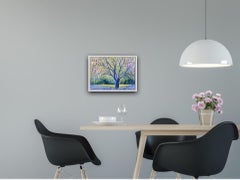 Lee Tiller, Birdsong in Springtime, Original Contemporary Impressionist Painting