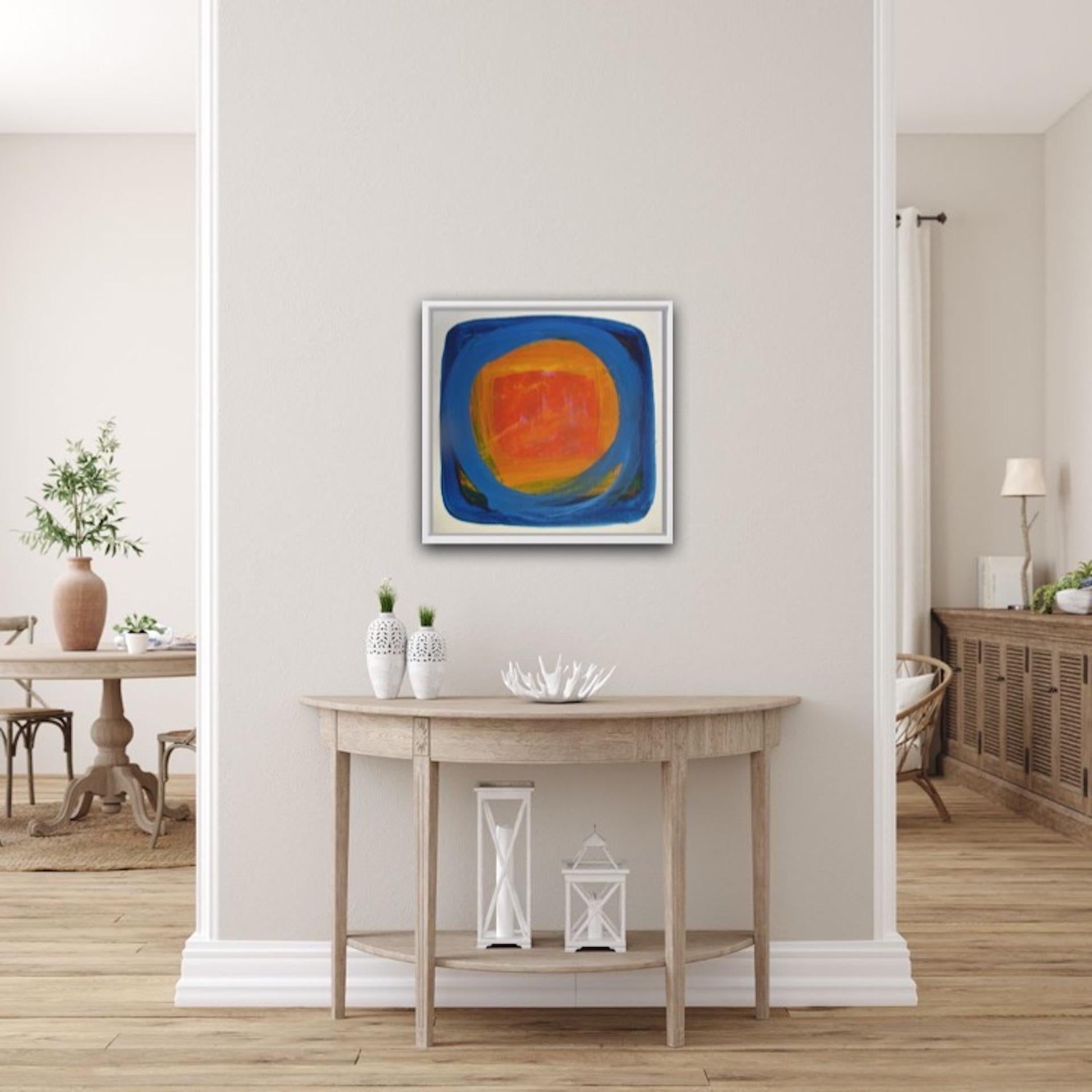 Julia Craig, Eclipse, Original Abstract Minimalist Painting, Expressionist Art For Sale 3