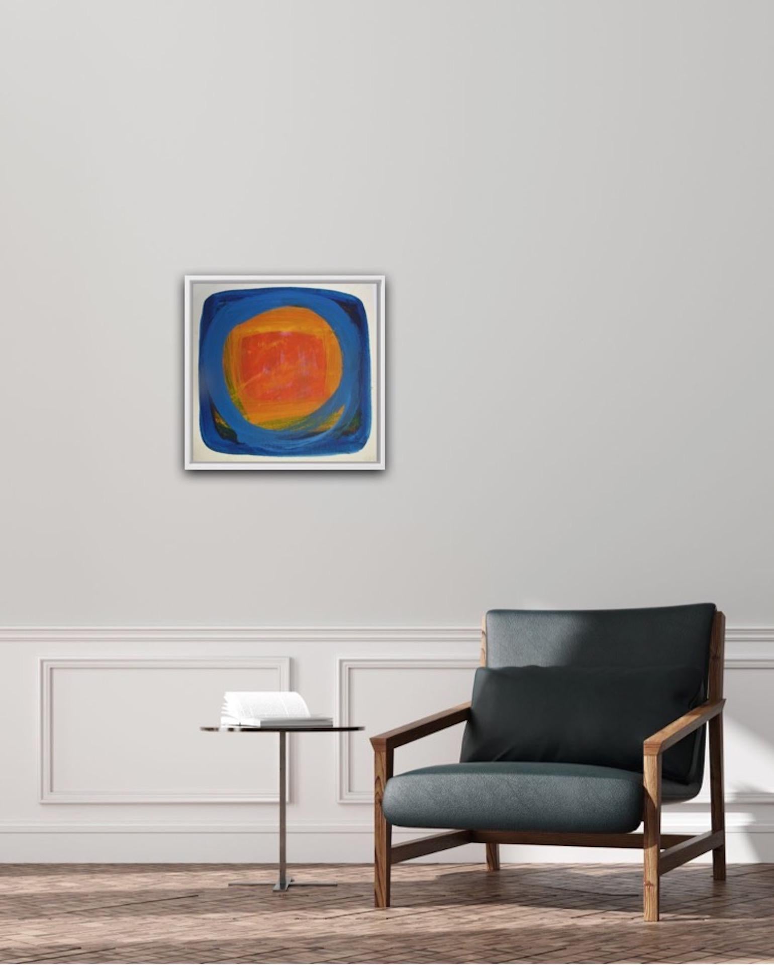 abstract eclipse painting