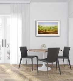 Sarah du Feu, Swaledale 2, Monogravure unique, Art de paysage contemporain