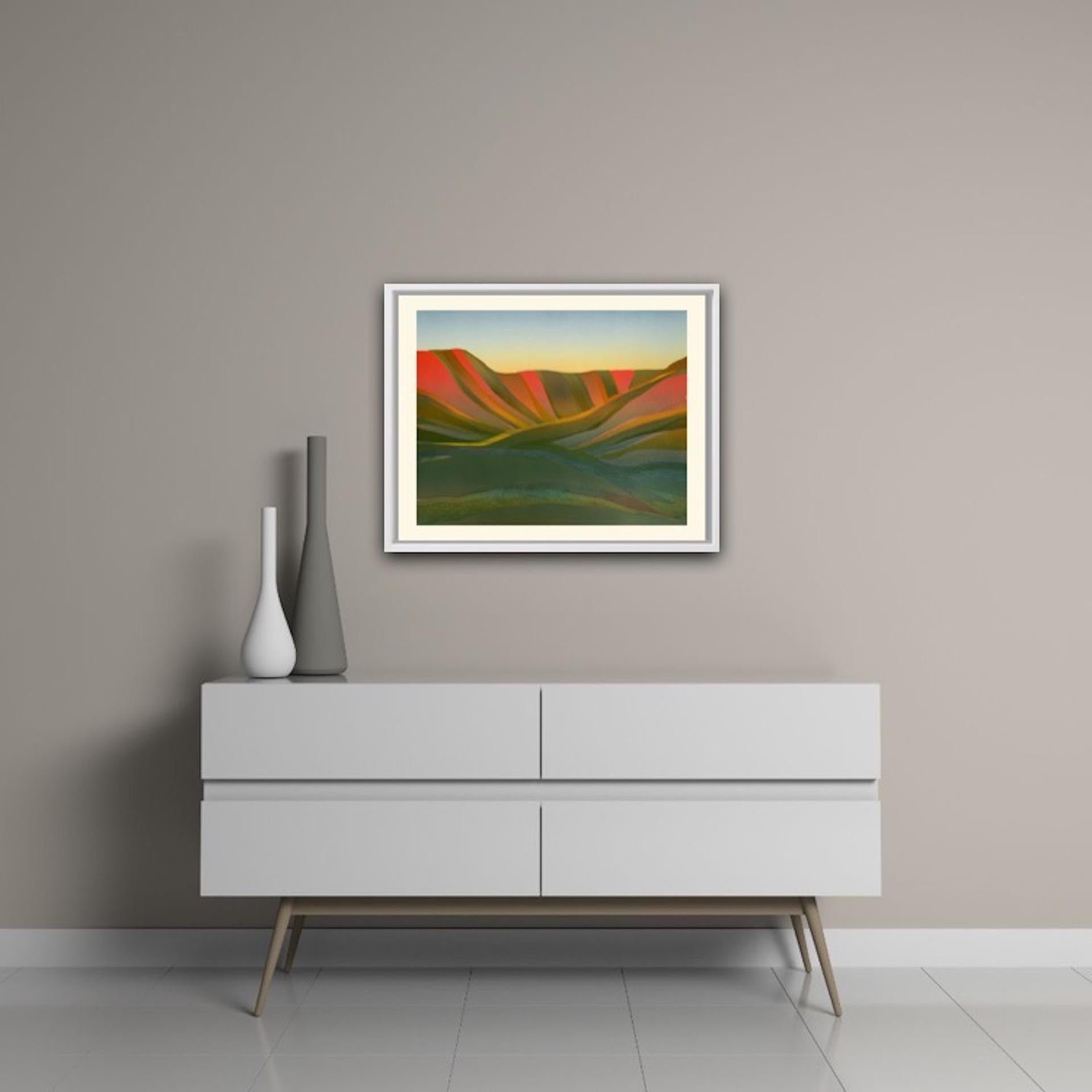 Sarah du Feu, Herradura de Kentmere, Monocopia original, Arte brillante, Arte asequible en venta 1