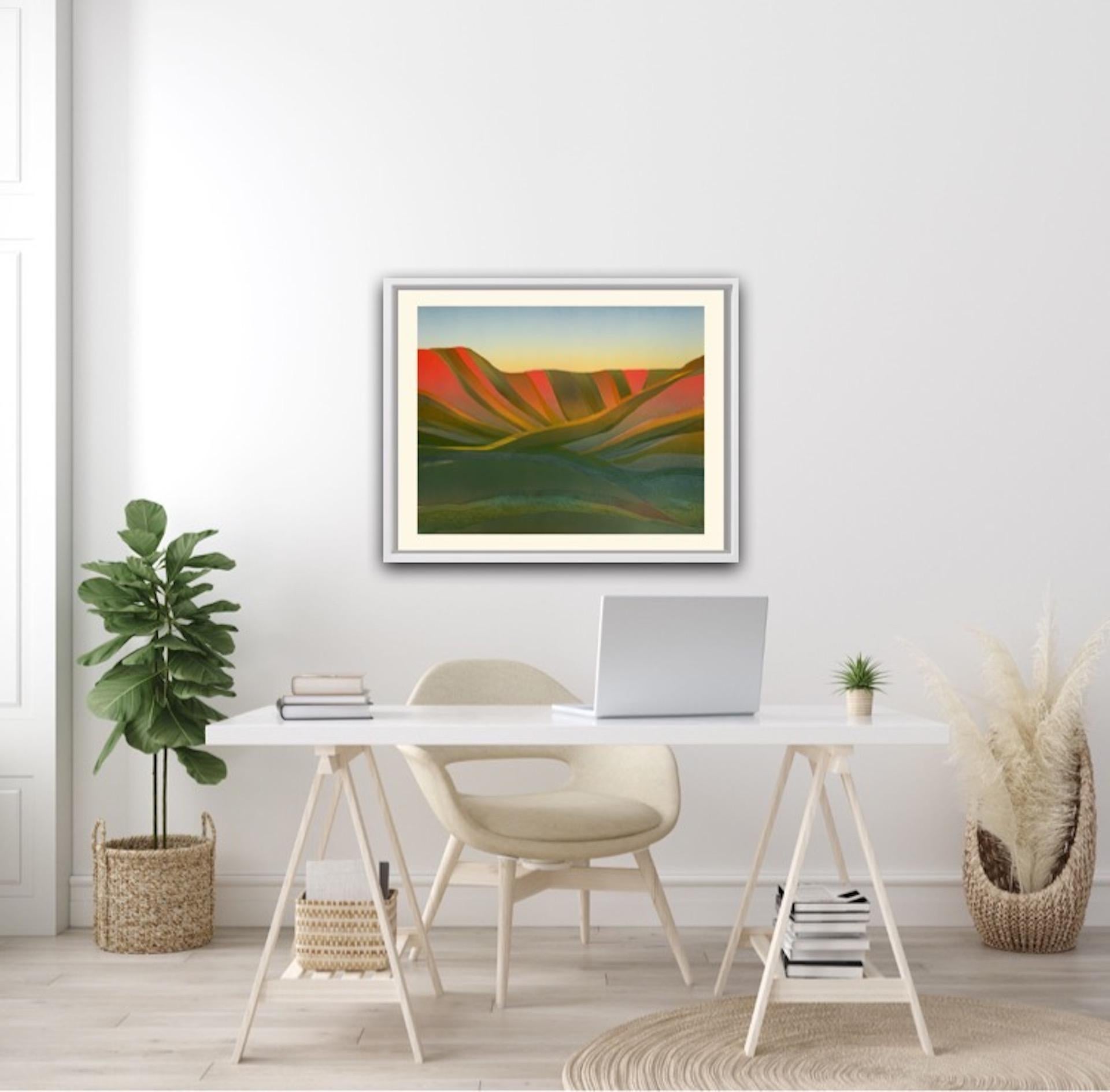 Sarah du Feu, Herradura de Kentmere, Monocopia original, Arte brillante, Arte asequible en venta 4