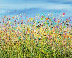 Lucy Moore, Tutti Frutti Meadows, Original Abstract Expressionis Landscape Art