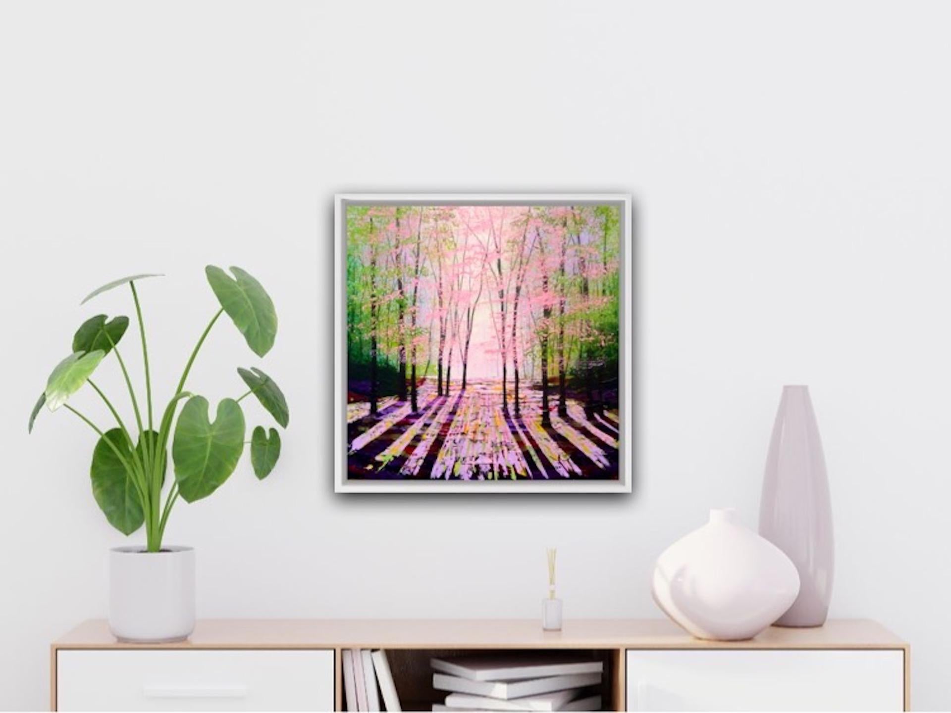 Amanda Horvath, The Light of Spring, Original Contemporary Landscape Painting For Sale 6