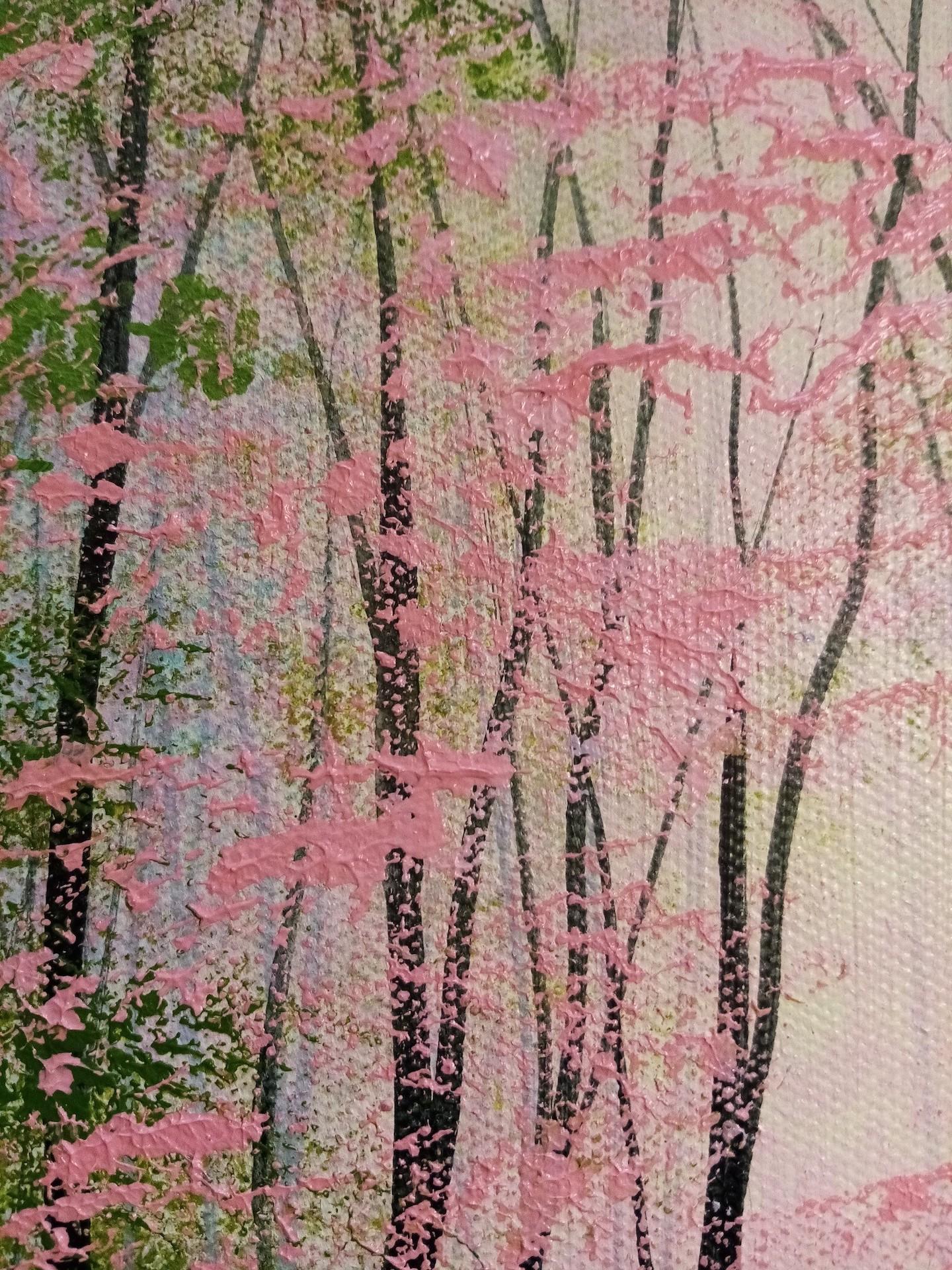 Amanda Horvath, The Light of Spring, peinture de paysage contemporaine originale en vente 6