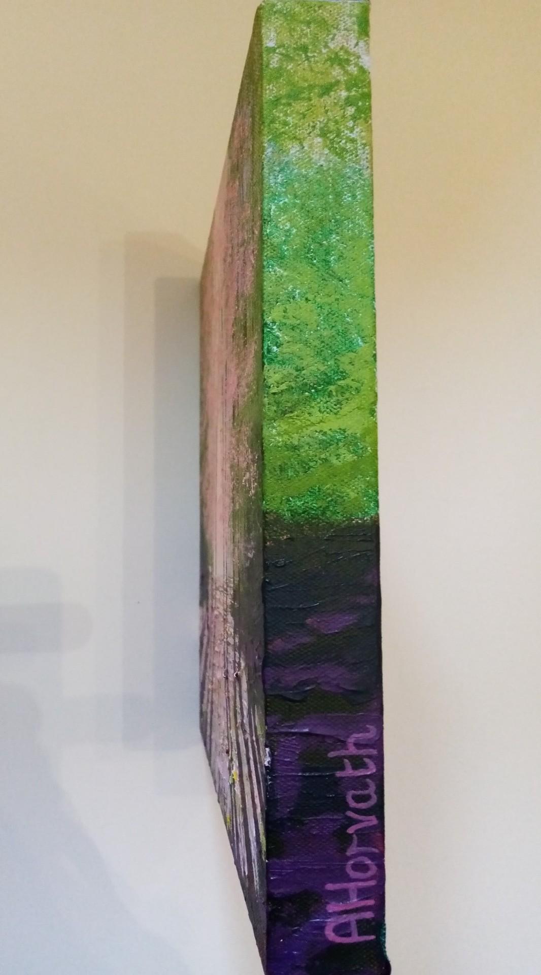 Amanda Horvath, The Light of Spring, peinture de paysage contemporaine originale en vente 2