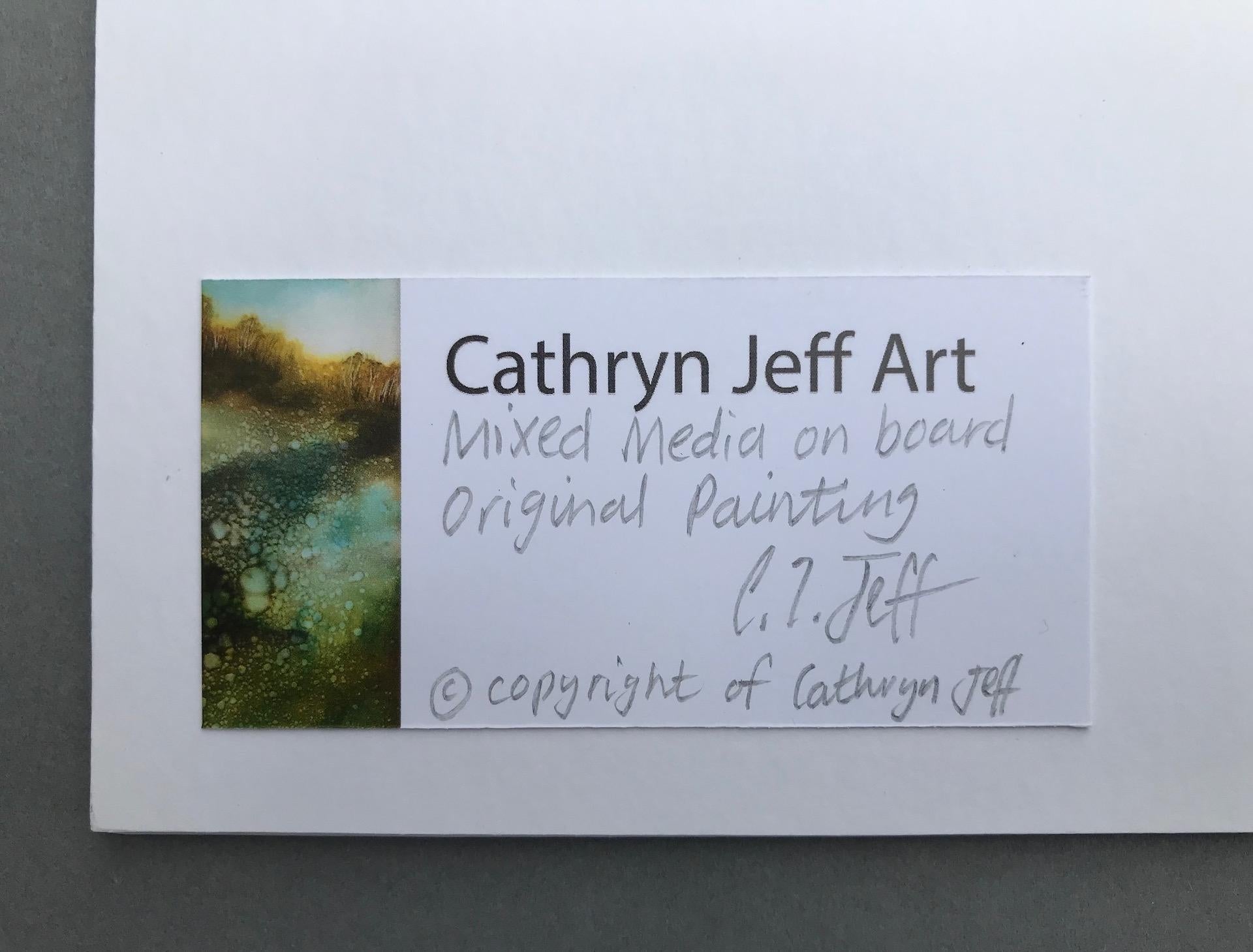 Cathryn Jeff, Sea Foam, Original Affordable Contemporary Art, Seascape Painting (peinture de paysage marin) en vente 6