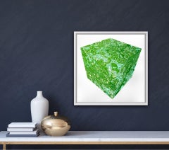 Chris Keegan, Cube, Limited Edition Geometric Art, Contemporary Minimalist Art