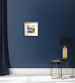 Eleanor Campbell, Snow Glen Torridon, Original Abstract Landscape Painting