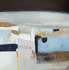 Rachel Cronin, Land Marks, Original Abstract Painting, Bright Art