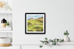 Jay Seabrook, Top Row, impression de paysage contemporain en édition limitée à prix abordable