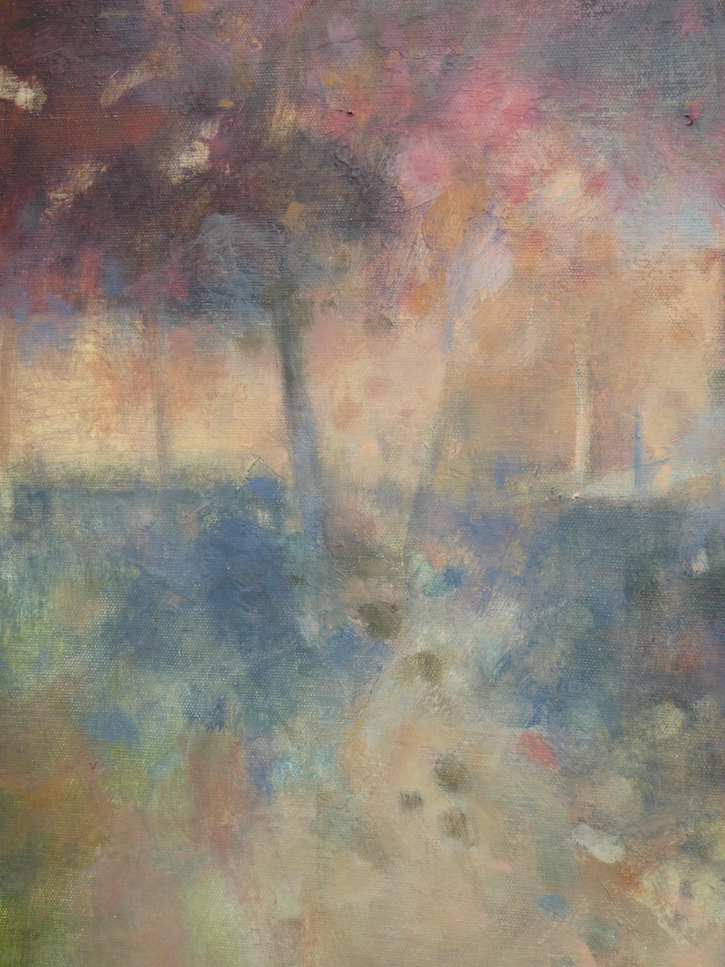 Jo Jenkins, Sibton Park III, Original Landscape Painting, Contemporary Art For Sale 1