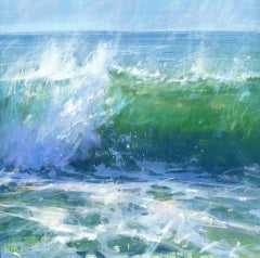 James Bartholomew, Emerald Breaker, Limited Edition Canvas Print, Impressionist