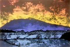 Tim Southall, Night Turns To Day, Silkscreen Print, Affordable Art