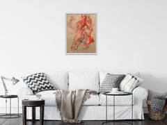Judith Brenner, Solfrid Dancing, Original Figurative Painting, Affordable Art