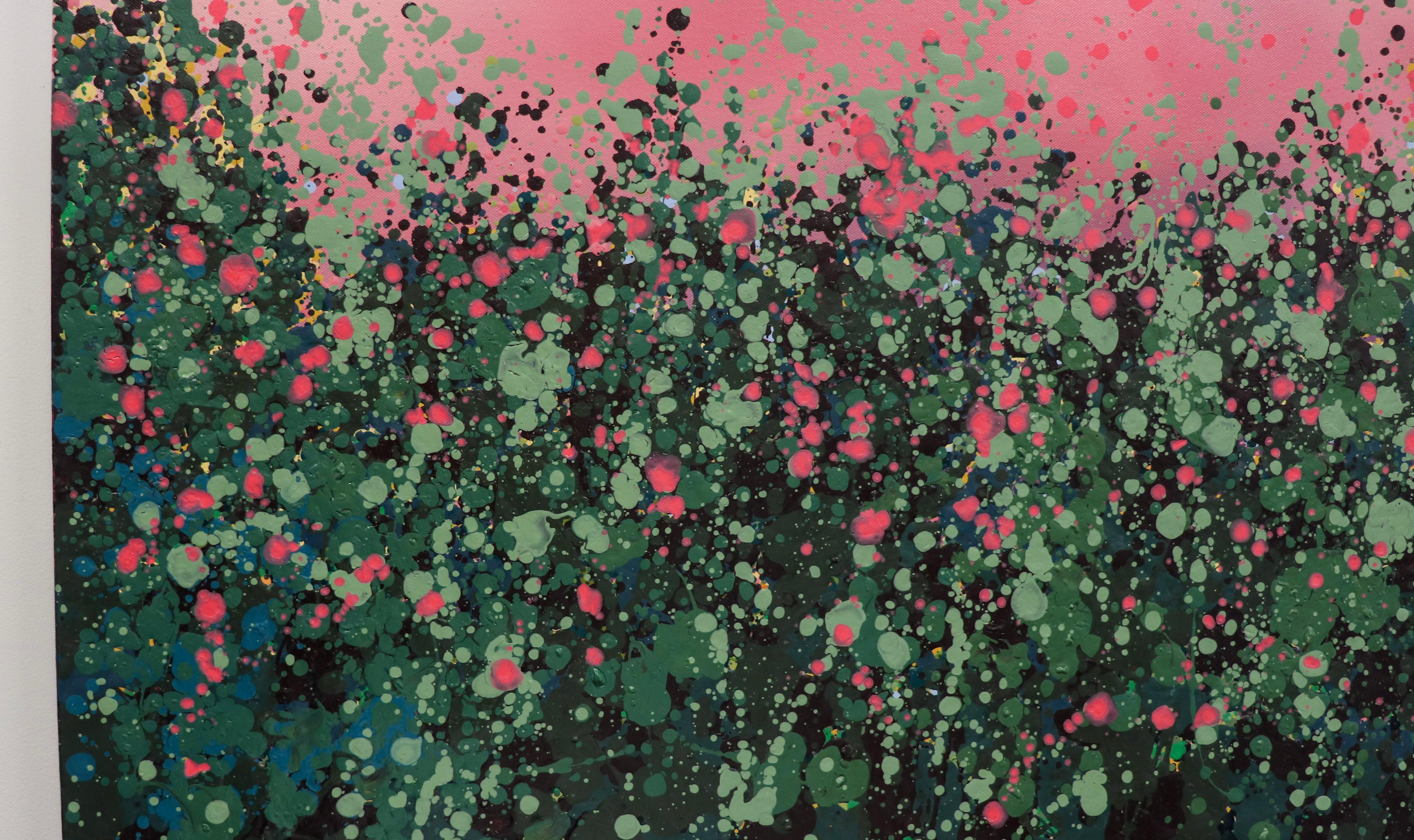 Sophie Berger, Siepi selvatiche, Arte astratta originale, Arte accessibile in vendita 1