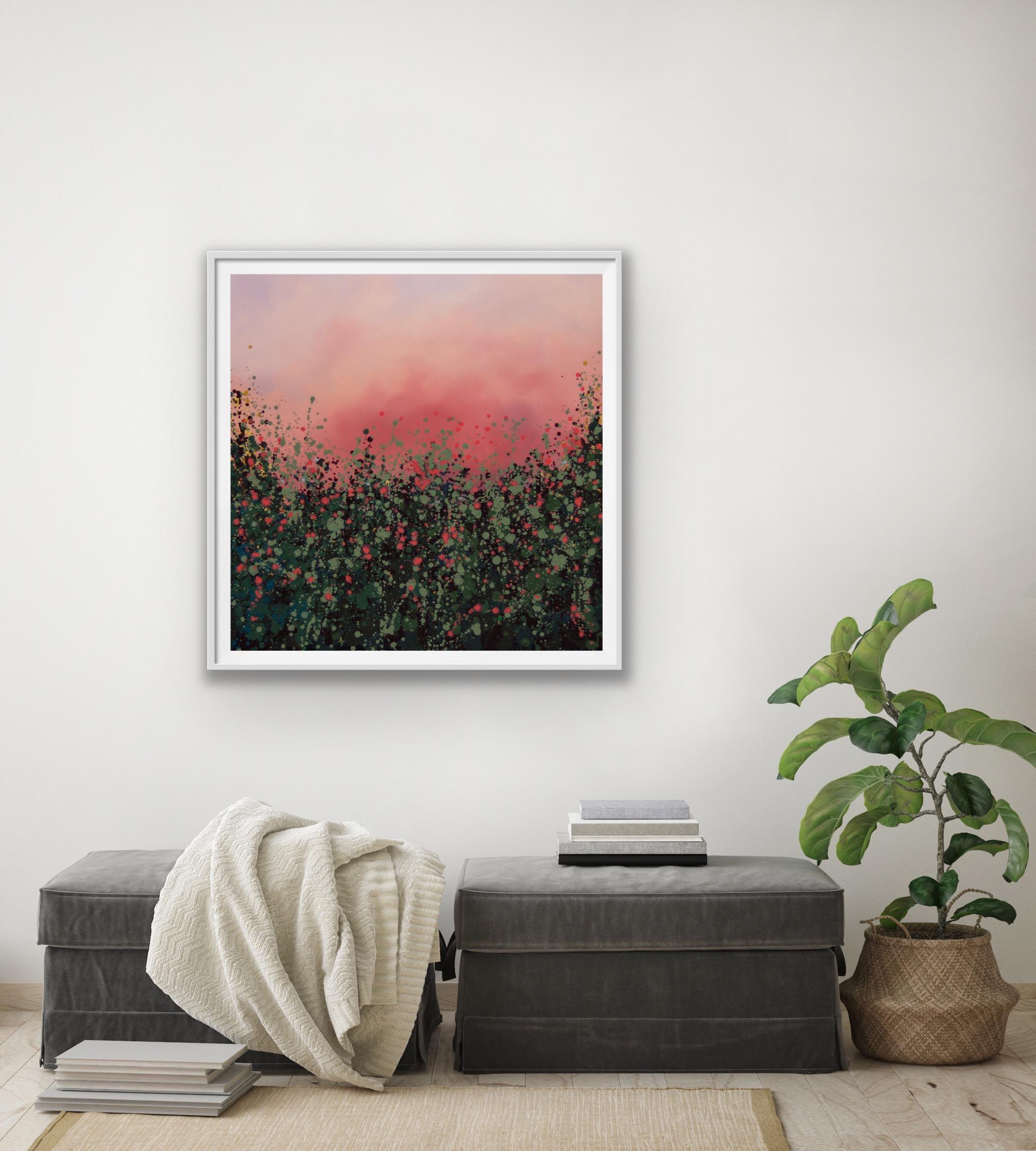 Sophie Berger, Siepi selvatiche, Arte astratta originale, Arte accessibile in vendita 6
