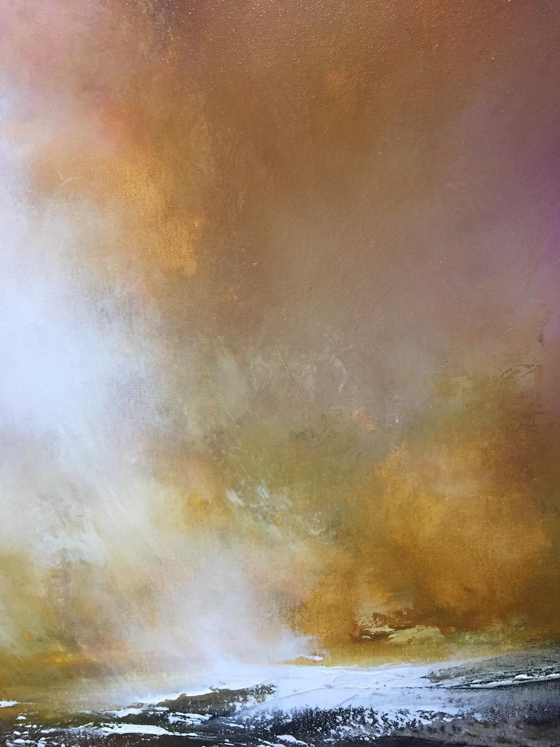 Sheryl Roberts, L'orlo della leggerezza, dipinto astratto originale in vendita 4