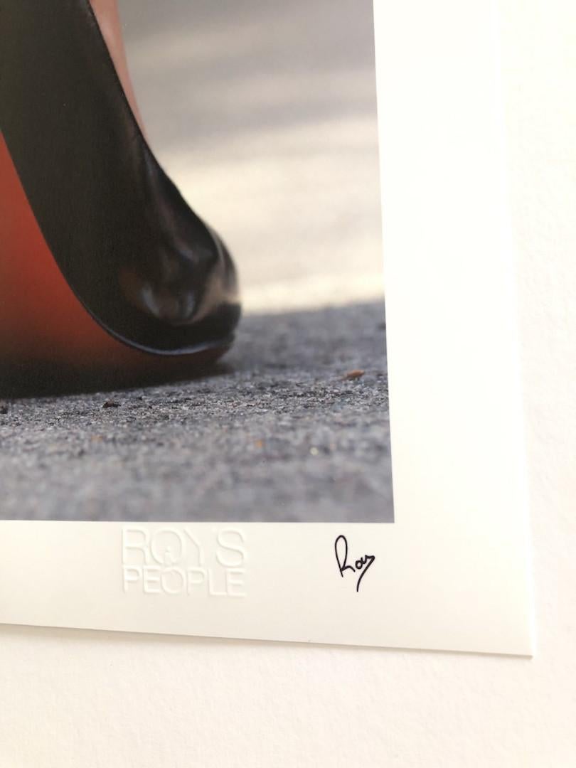 Roy’s People, Killer Heels, Photographic Art, Art Online - Black Landscape Photograph by Roy's People