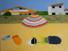 Christo Sharpe, Beach Umbrella, Original Art, 