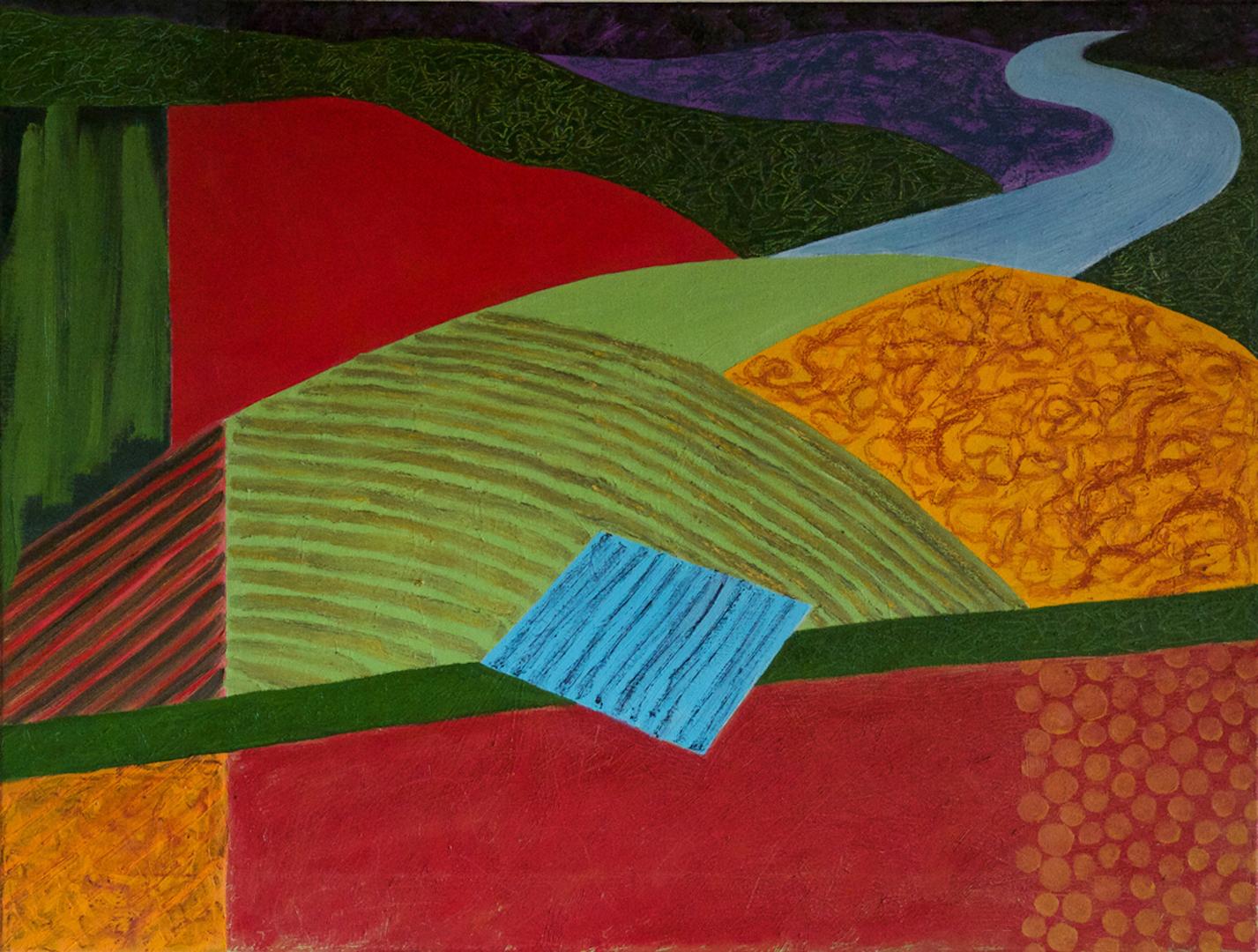 Christo Sharpe, Late evening Over Fowey, Original Landscape Painting, Art Online