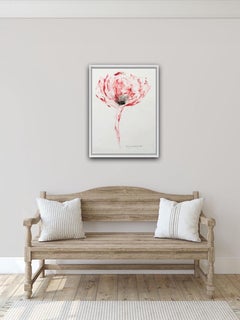 Mary Knowland, Poppy 15, Monoprint Unique Print, Art à prix abordable, Art en ligne