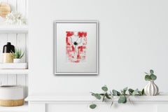 Mary Knowland, Poppy 16, Monoprint  Impression unique, art à prix abordable