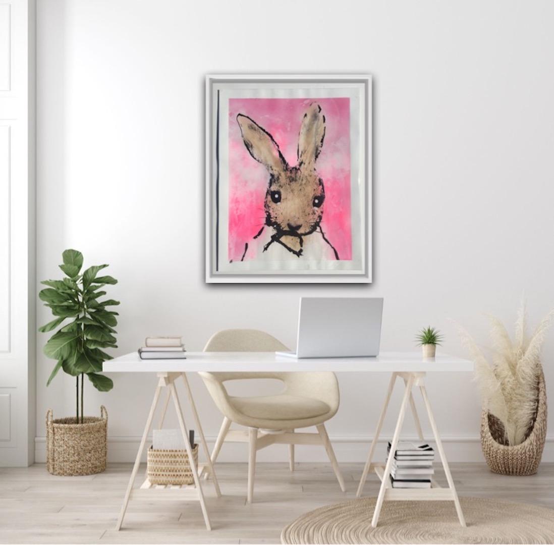 Harry Bunce, Sorry...#115, Contemporary Animal Painting, Affordable Art, 3