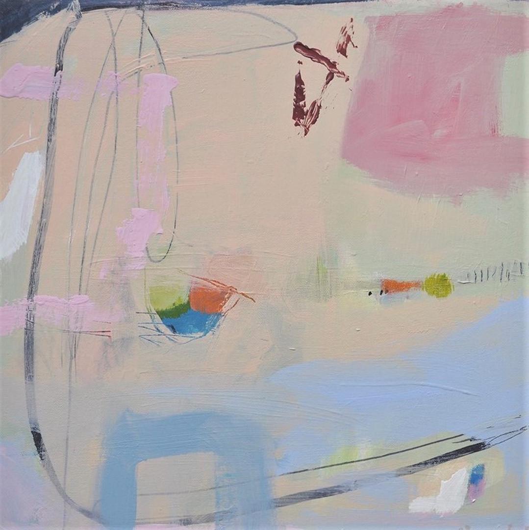 Diane Whalley, A Sheltered Place, Original Contemporary Abstract Painting