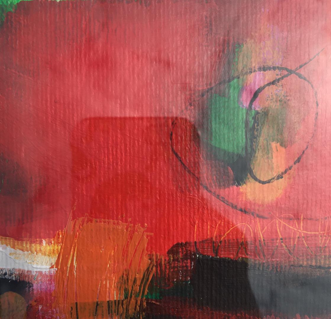 Sarah Foat, Graffiti IV, Pintura abstracta contemporánea, Arte asequible 4