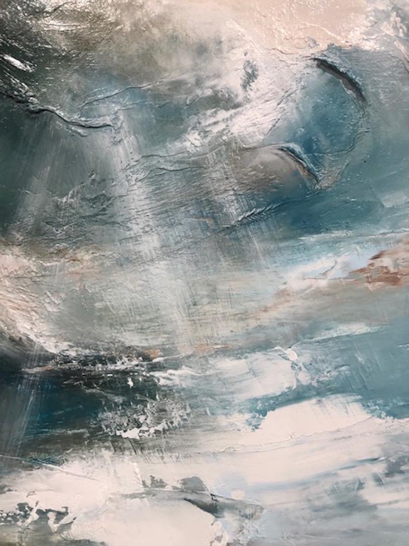 Helen Howells, Coastal Shore, peinture à l'huile originale, art de paysage marin en vente 3