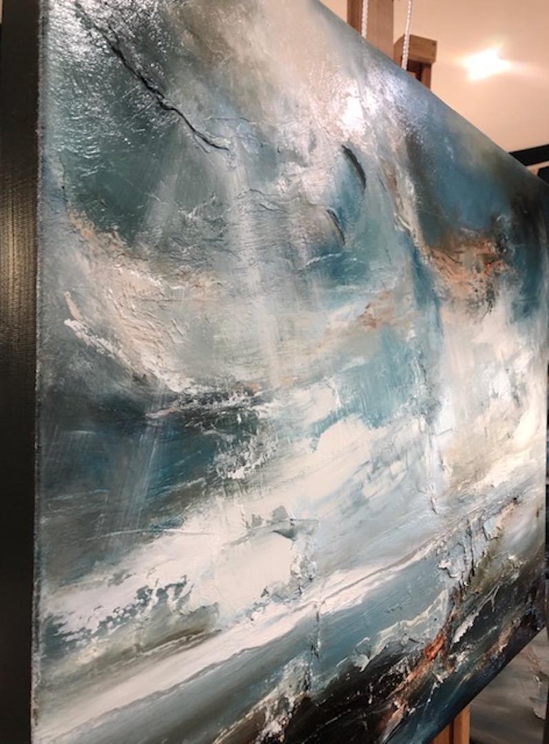 Helen Howells, Coastal Shore, peinture à l'huile originale, art de paysage marin en vente 5
