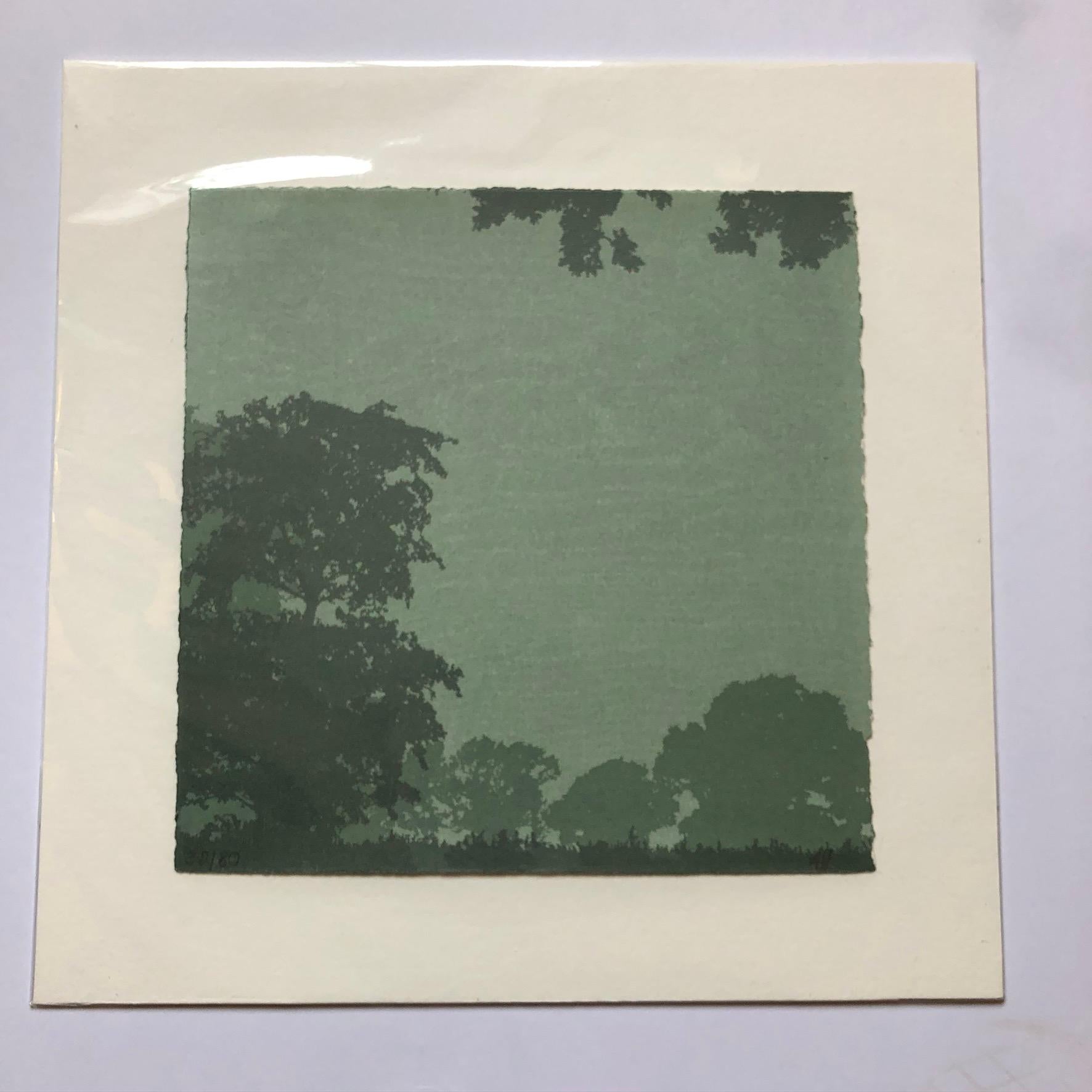 Anna Harley, Oak Mini, Serigrafia in edizione limitata, Arte accessibile in vendita 2