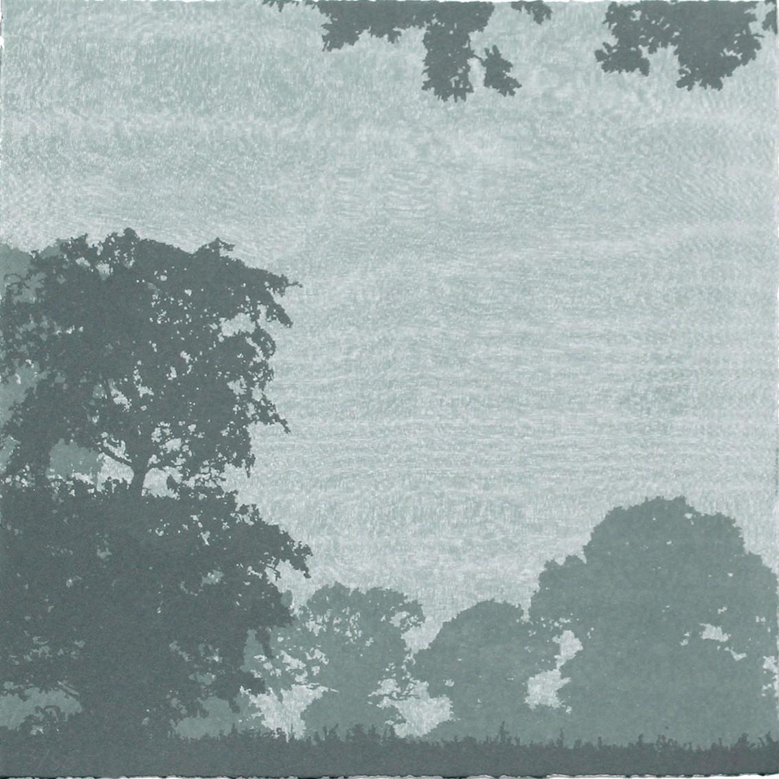 Anna Harley, Oaks Mini, Limited Edition Silkscreen Print, Affordable Art