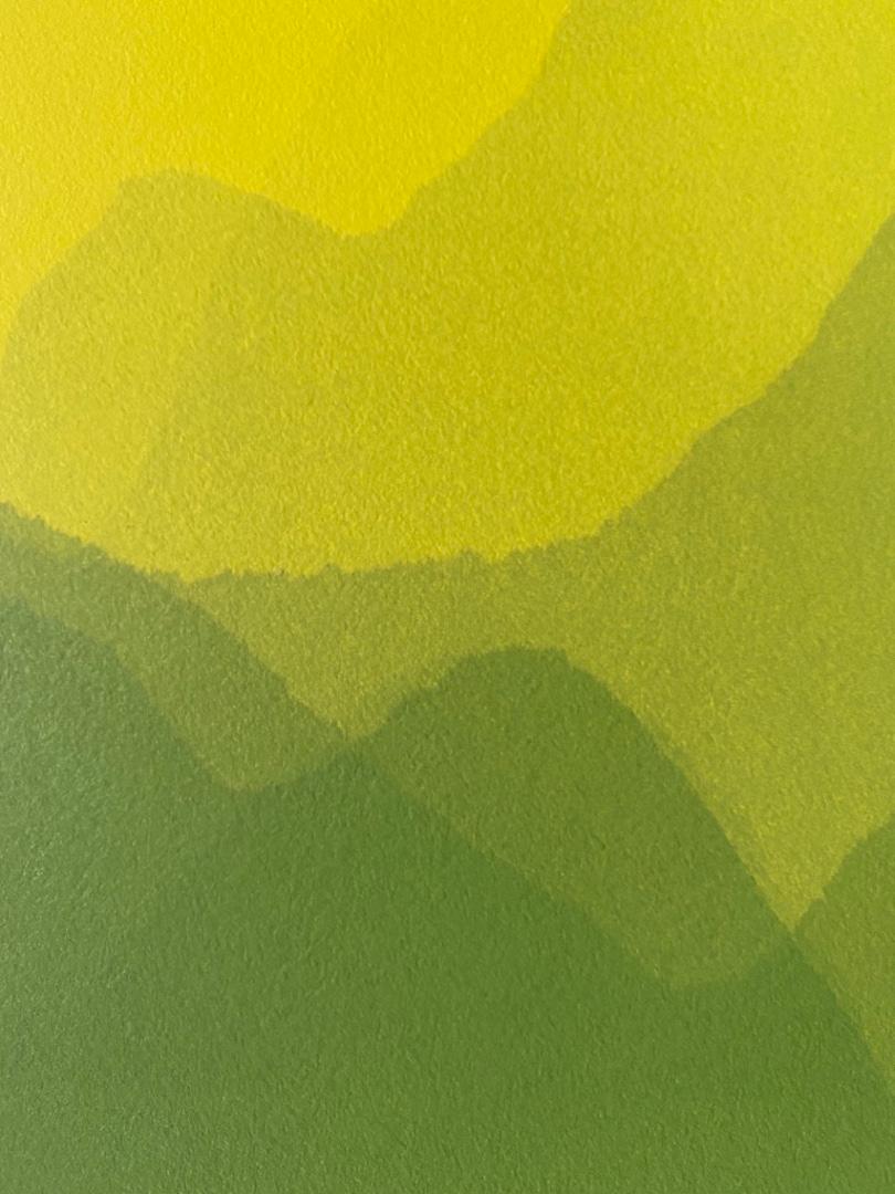 Matt Jukes, Going Back to Cali, Cali Unique Abstract Monoprint, Affordable Art 5