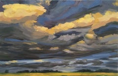 Suzanne Winn, Evening Light Over The Wheatfield, Landscape Art, Art Online
